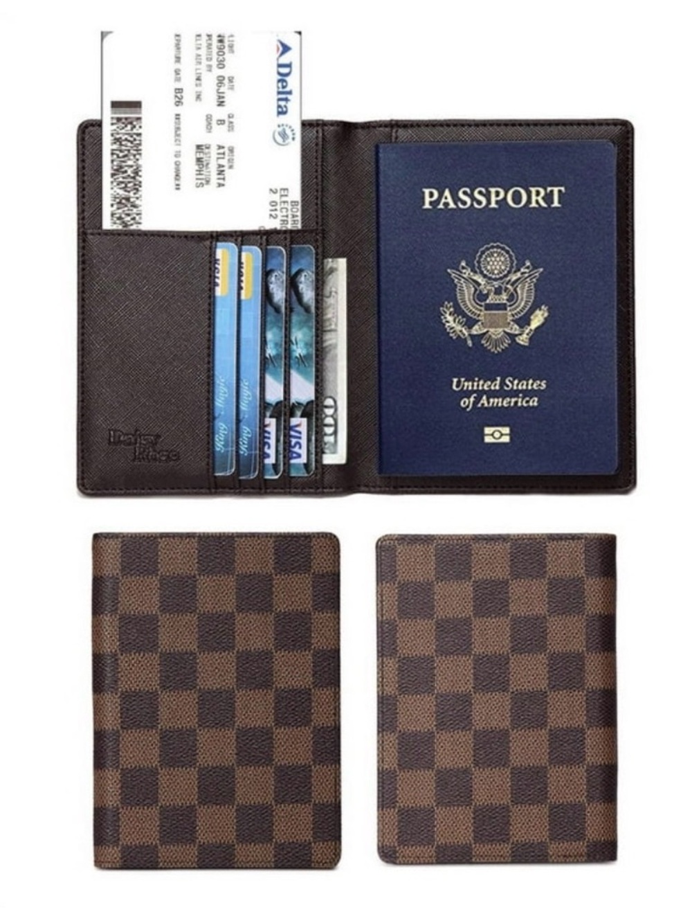 Daisy Rose RFID blocking passport holder
